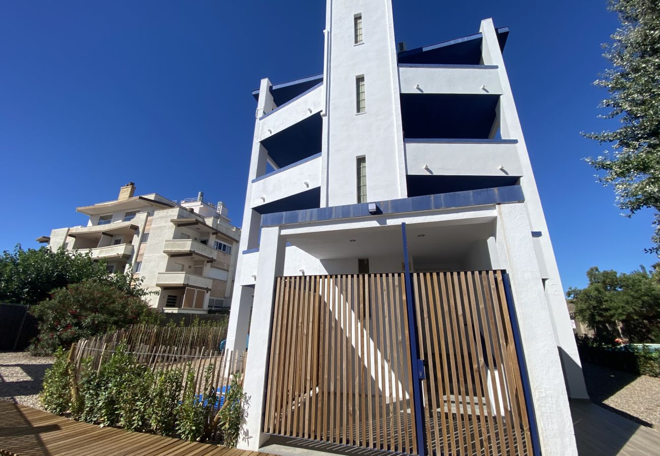 Apartament en Torroella de Montgri - TER 22C - Renovat, aire, vistes al mar i amb piscina