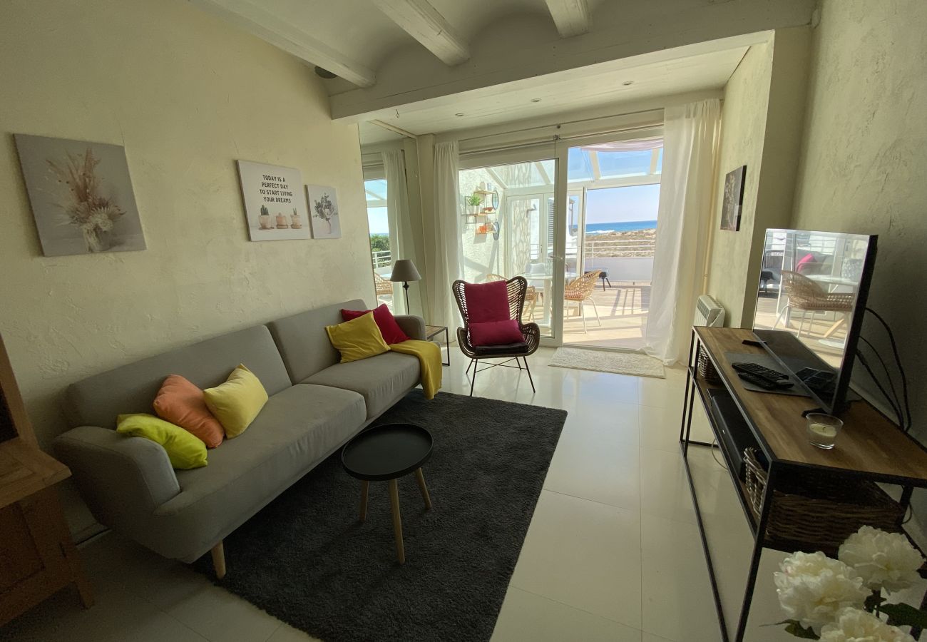 Apartament en Torroella de Montgri - Casa Regina - Primera línia de mar, Aire i Aparcament