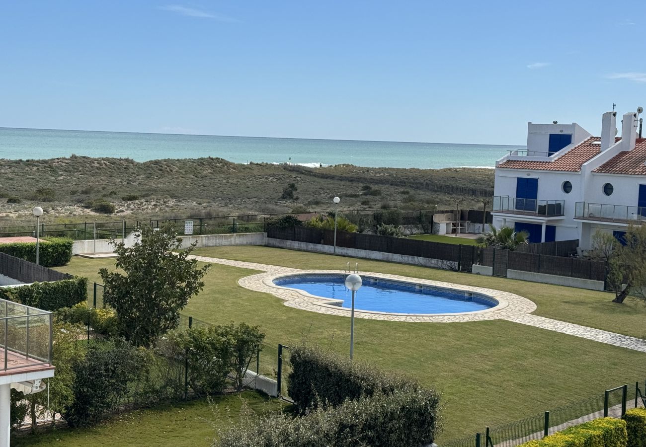 Casa adossada en Torroella de Montgri - Les Dunes 107 - A 60 m de la platja, aire,  piscina i jardí