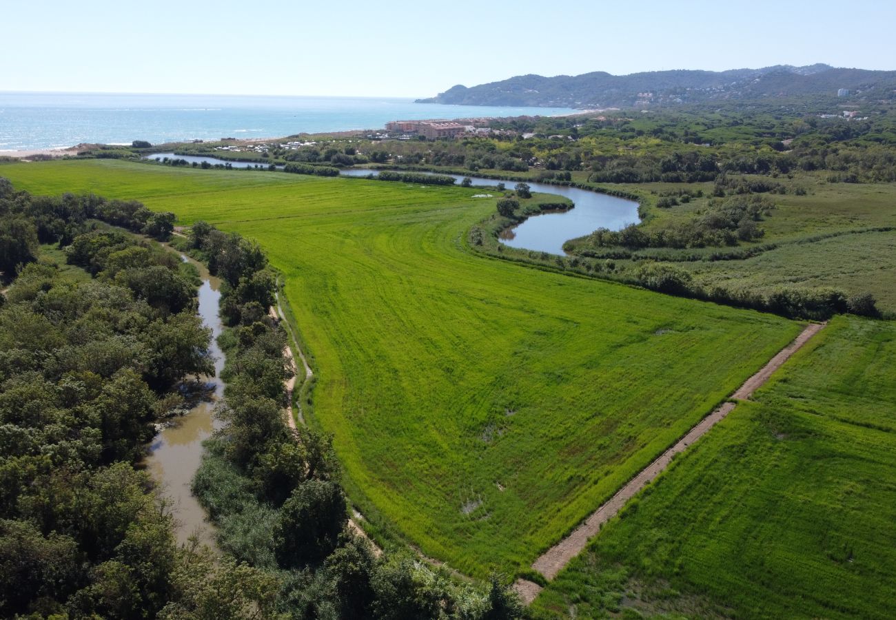 Casa adossada en Torroella de Montgri - Les Dunes 107 - A 60 m de la platja, aire,  piscina i jardí