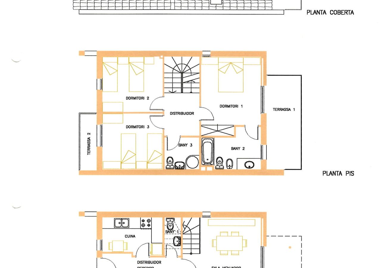 Reihenhaus in Torroella de Montgri - Haus 9 direkt am Meer mit Pool