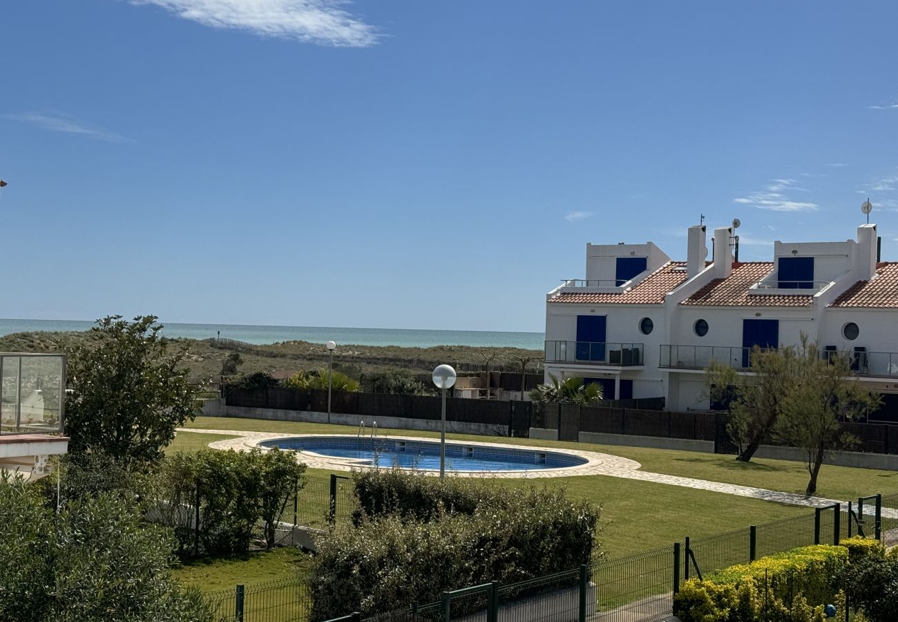 Stadthaus in Torroella de Montgri - Les Dunes 107 - 60 m vom Strand entfernt, Klima,  Pool und Garten