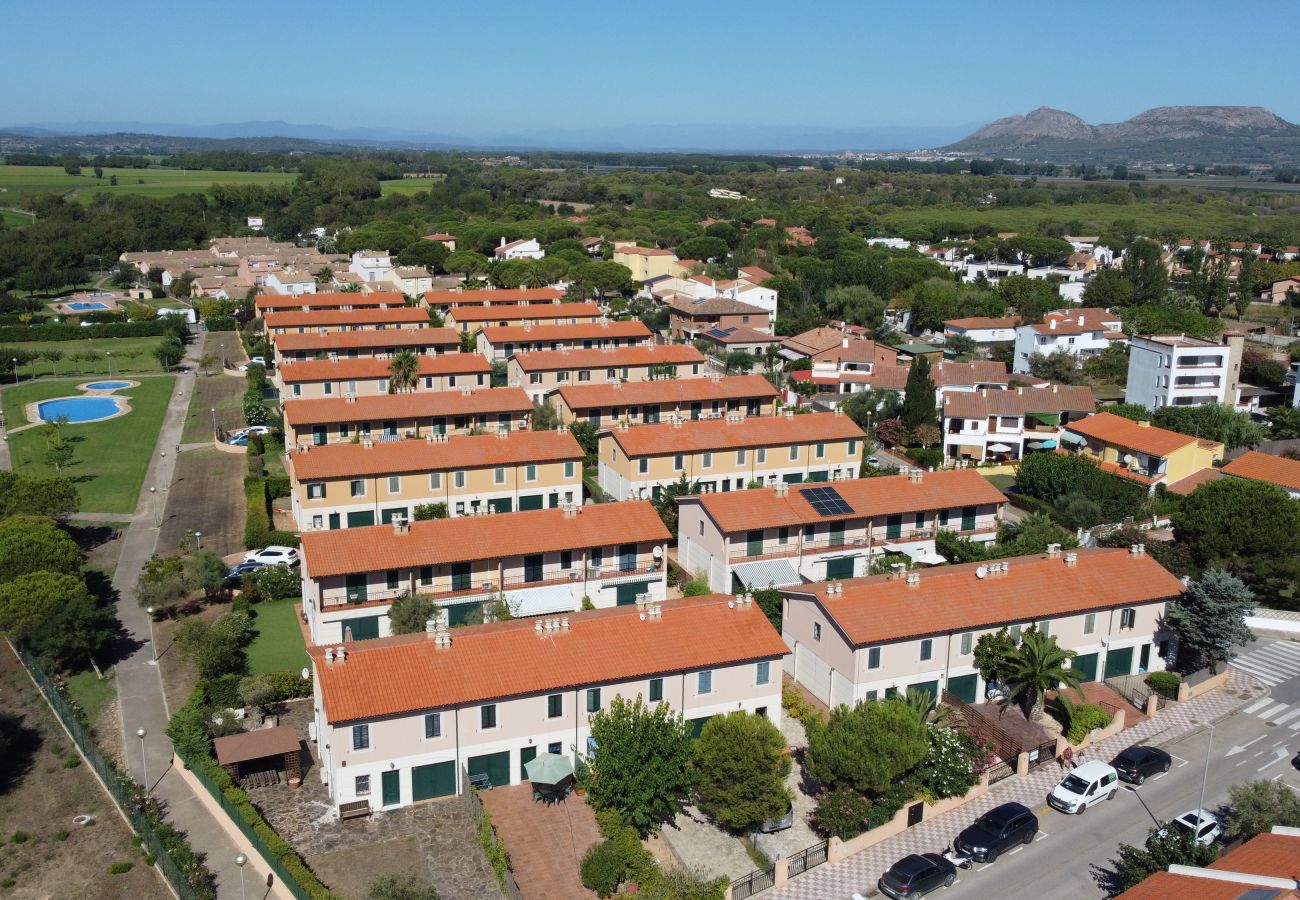 Huis in Torroella de Montgri - Daró 3D 49 - modern, zwembad, hoekhuis, 250m van het strand