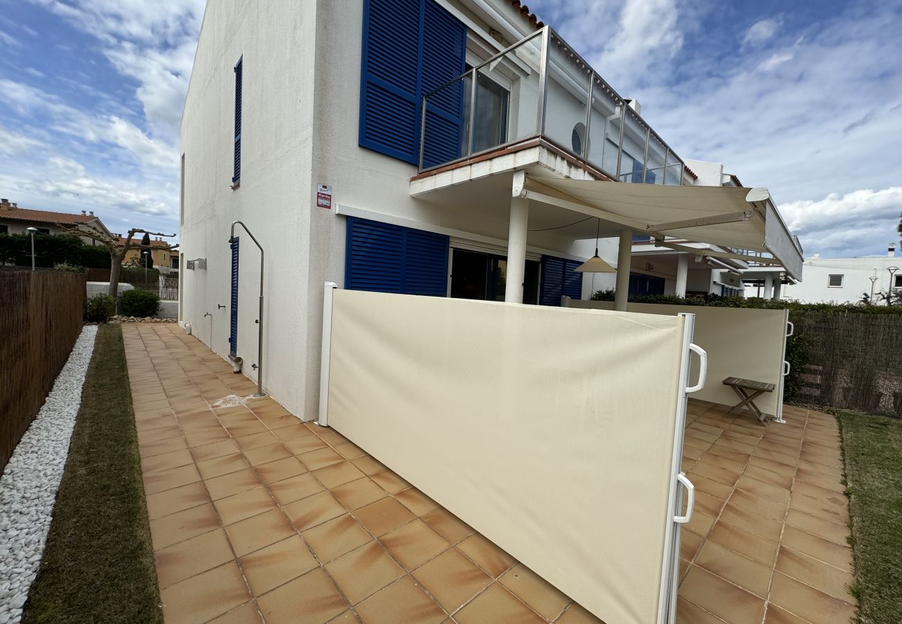 Casa adosada en Torroella de Montgri - Les Dunes 107 - A 60 m de la playa, aire, piscina y jardín