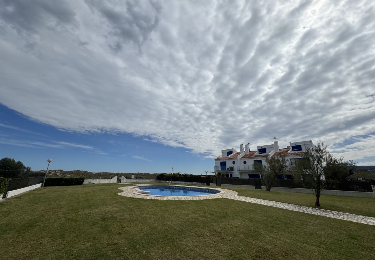 Maison mitoyenne à Torroella de Montgri - Les Dunes 107 - 60 m de la plage, climatisation,  piscine et jardin