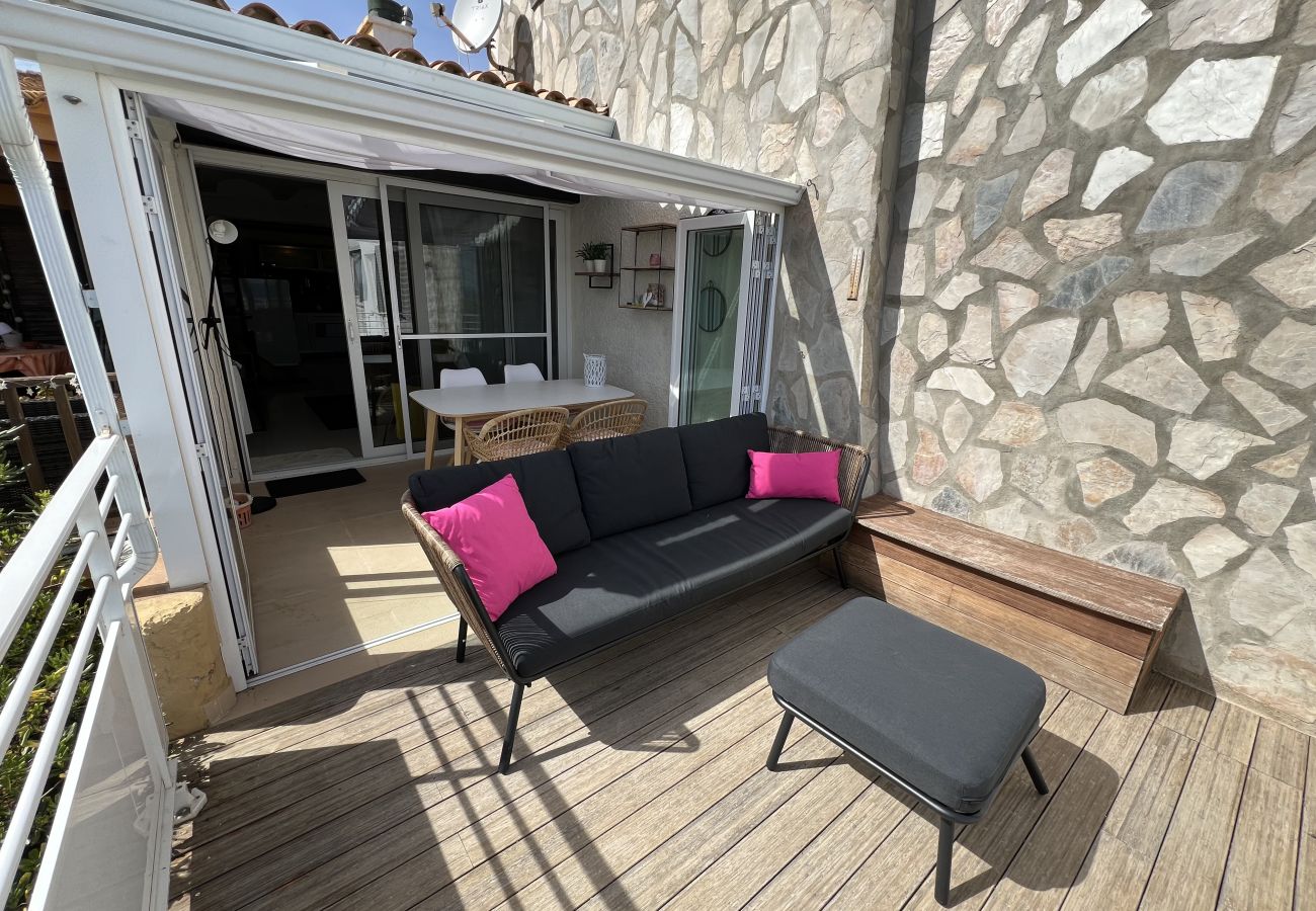 Appartement à Torroella de Montgri - En première ligne avec vue sur la mer